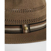 Dark Tan Barbour Mens Whitfield Summer Hat Band