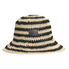 Black/Ecru Barbour Womens Annie Crochet Hat