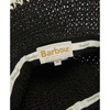 Black Barbour Womens Camille Crochet Hat Inner