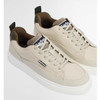 Light Trench/Olive Barbour Mens Stannington Trainer Front