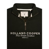 Racing Green Holland Cooper Mens Sporting Goods Quarter Zip Henley Front Detail