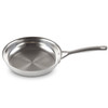 Le Creuset Signature 3-ply Stainless Steel 20cm Uncoated Shallow Frying Pan