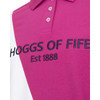 Berry/Navy Hoggs Of Fife Womens Abbey Sash Jersey Polo Chest