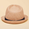 Natural Joules Mens Halstow Trilby Hat Back