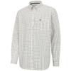 Navy/Green/Wine Hoggs Of Fife Mens Fenwick Tattersall Shirt