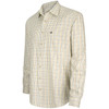 Brown/Gold/Navy Hoggs Of Fife Mens Inverness Cotton Tattersall Shirt