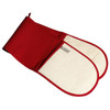 Cerise Le Creuset Double Oven Glove