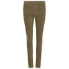Dusky Green Dubarry Womens Honeysuckle Stretch Pincord Jeans