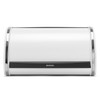 White Brabantia Roll Top Bread Bin Medium