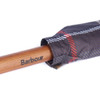 Classic Barbour Tartan Walker Umbrella Handle