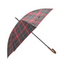 Winter Berry Barbour Tartan Walker Umbrella