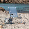 Ciel Lafuma Alu Low Armchair On Beach Lifestyle