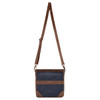 Dubarry Womens Ardmore Messenger Bag Navy/Brown