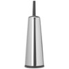 Matt Steel Brabantia Toilet Brush and Holder