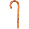 Dark Swirl Acacia Bisley Crook Handle Walking Sticks