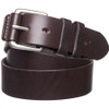 Chestnut R.M. Williams Mens Covered Buckle Belt