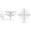 Brabantia Rotary Airer 60m Lift-O-Matic Special Offer