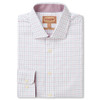 Blue/Pink Check Schoffel Mens Buckden Shirt