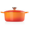 Le Creuset 30cm Cast Iron Round Casserole Dish Volcanic