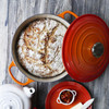 Le Creuset 30cm Cast Iron Round Casserole Dish Volcanic
