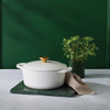 Le Creuset 20cm Cast Iron Round Casserole Dish White