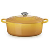 Le Creuset 29cm Cast Iron Oval Casserole Dish Nectar