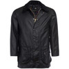 Navy Barbour Mens Beaufort Wax Jacket