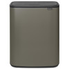 Platinum Brabantia Bo Touch Bin 2x30 Litre
