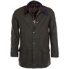 Olive Barbour Mens Bristol Wax Jacket