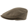 Loden Green Herringbone Tweed Schoffel Mens Countryman Tweed Cap