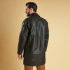 Barbour Mens Border Wax Jacket Rear