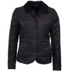 Black Barbour Womens Deveron Polarquilt Jacket
