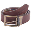 Brown/Classic Barbour Tartan Reversible Belt
