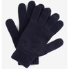 Navy Barbour Mens Lambswool Gloves