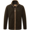 Dark Olive Schoffel Mens Cottesmore Fleece Jacket