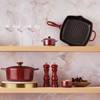 Le Creuset 26cm Cast Iron Square Grillit Rhone