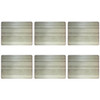 Denby Colours Natural Set Of 6 Placemats