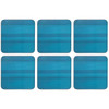 Denby Colours Turquoise Set Of 6 Coasters