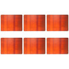 Denby Colours Orange Set Of 6 Placemats