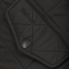 Black Barbour Mens Powell Quilted Jacket Detail