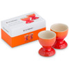 Volcanic Le Creuset Stoneware Set Of 2 Egg Cups