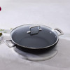 Le Creuset Toughened Non-Stick Shallow Casserole With Glass Lid Lifestyle