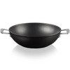Le Creuset Toughened Non-Stick 32cm Wok Angle