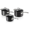 Le Creuset Toughened Non-Stick 3 Piece Saucepan Set