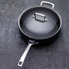 Le Creuset Toughened Non-Stick 26cm Saute Pan With Glass Lid Lifestyle