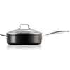 Le Creuset Toughened Non-Stick 26cm Saute Pan With Glass Lid Side