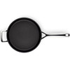 Le Creuset Toughened Non-Stick 26cm Saute Pan With Glass Lid Interior