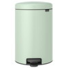 Jade Green Brabantia newIcon Pedal Bin 20 Litre Plastic Bucket