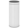 White Brabantia Touch Bin New 30 Litre