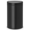 Matt Black Brabantia Touch Bin 40 Litre